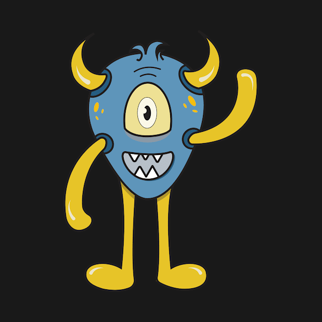 funny monster by MmzArtwork