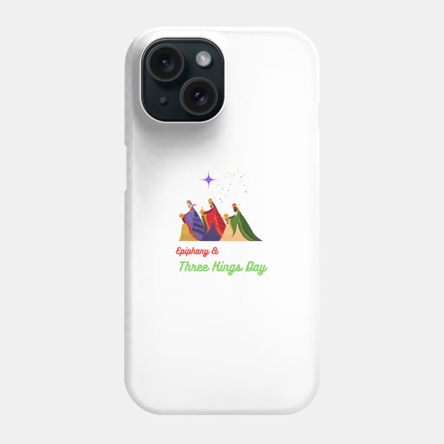 Epiphany and Three Kings Day Phone Case by smkworld