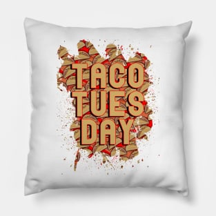 Taco Tuesday Pillow