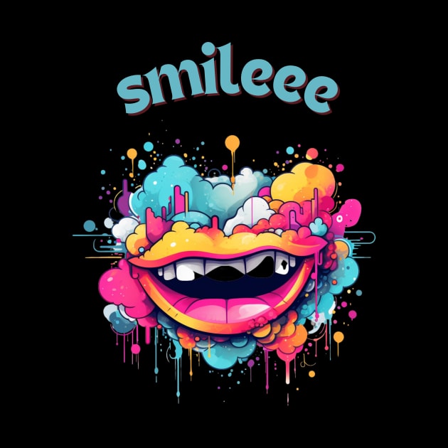 Smile Shirt, A Positive Mood, Smiley Snows, Sweet T-shirt, Happy Shirt by NedisDesign