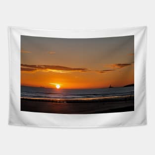 Sunrise over a tranquil North Sea Tapestry