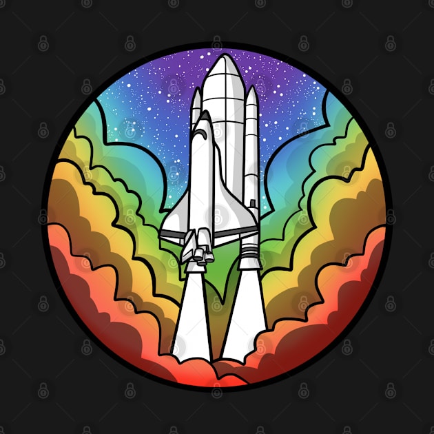 Gay Pride Rocket by LivianPearl