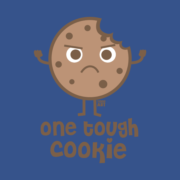 ONE TOUGH COOKIE by toddgoldmanart