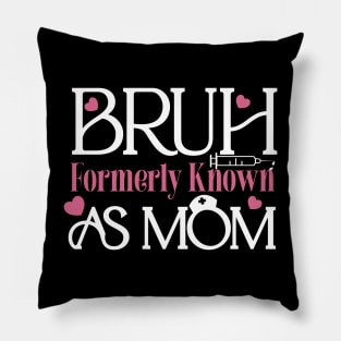 Mama Mom Mommy Nurse RN,Nurse Mom for Mothers, Mothers Day Gift For Nurse, My Mom is a Nurse ,for Mom Nurse Pillow