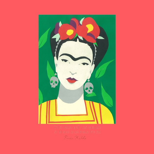 FRIDA KAHLO Mexican Feminist portrait painting by GalleryArtField