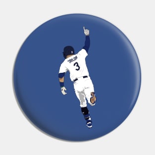 Chris Taylor Los Angeles Baseball Walk Off Home Run Pin