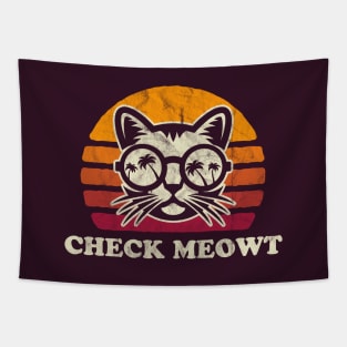 Check Meowt Tapestry