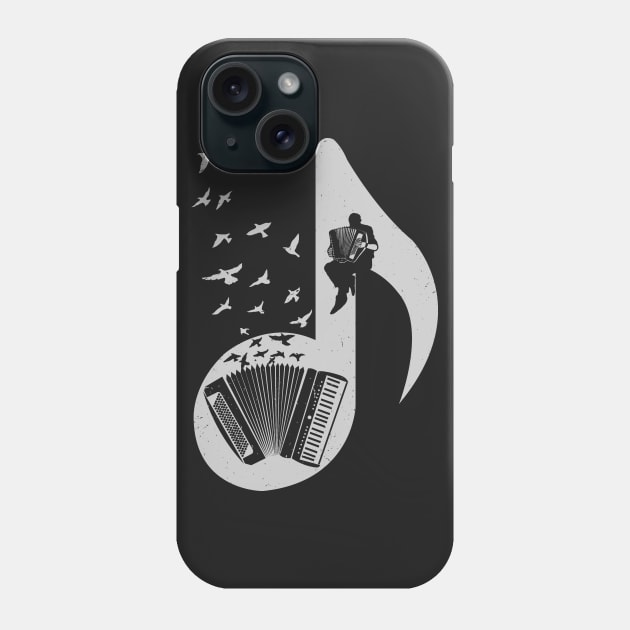 Musical note - Accordion Phone Case by barmalisiRTB