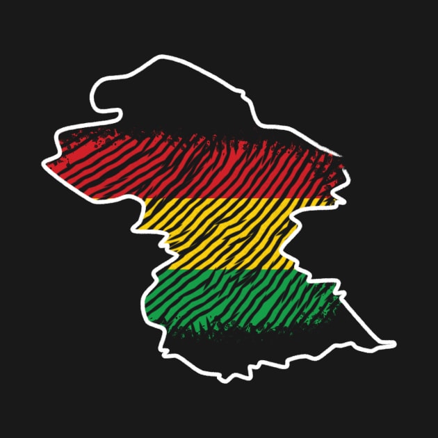 Guyana South America Tshirt by thefriendlyone