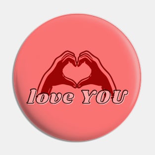 love YOUU Pin