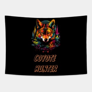 Coyote hunting Tapestry