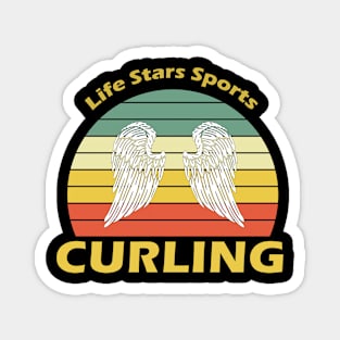 Curling Sport Magnet