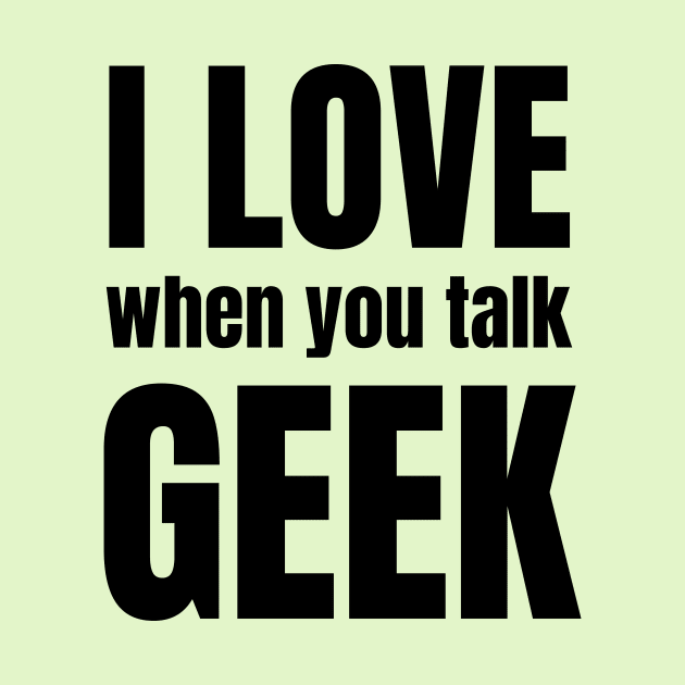 Talking Geek by bluehair