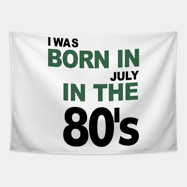 Born in July in the 80's Tapestry by C_ceconello