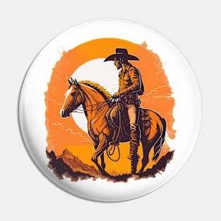 Cowboy Pin