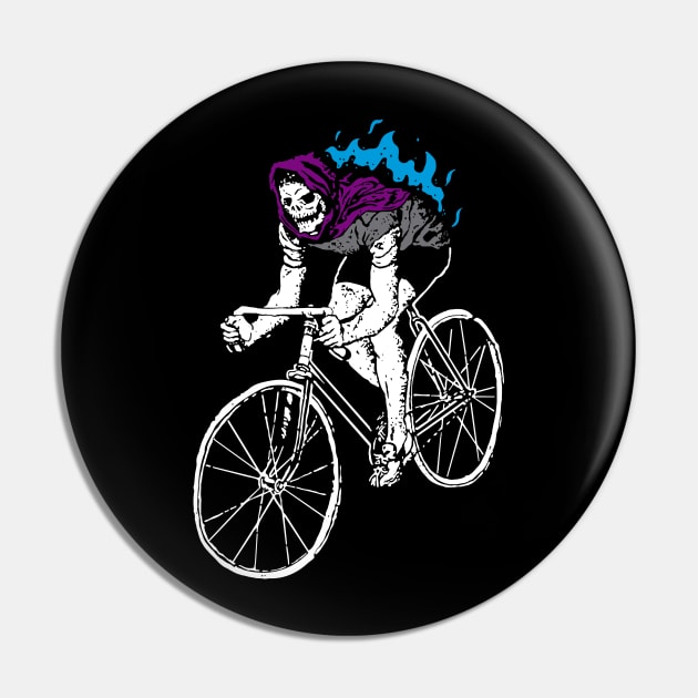 Death skull biker Pin by pontosix