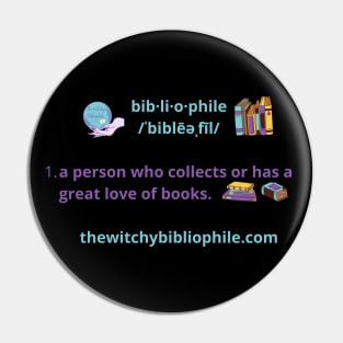 Bibliophile Pin