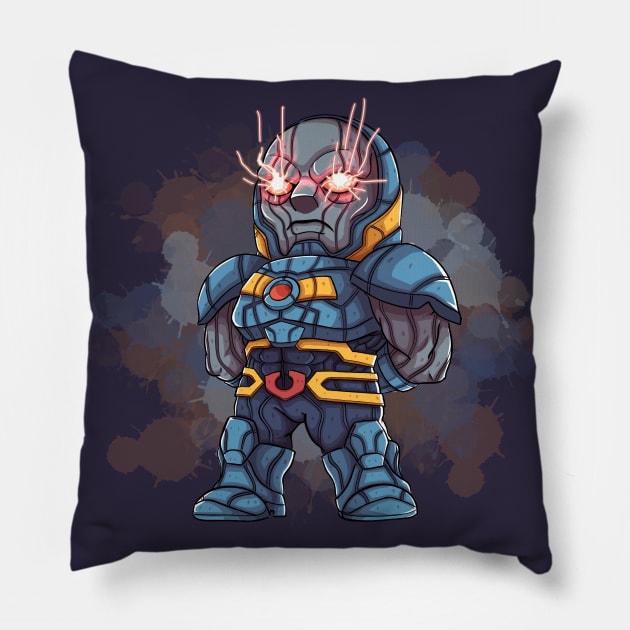 DARKSEID Pillow by Zoe Grave