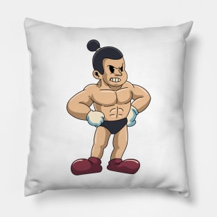 Body Builder Man Pillow