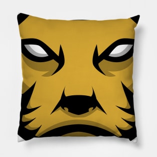 Angry lion Pillow