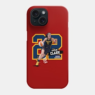 Indiana Caitlin Clark #22 Basketball Cartoon Phone Case