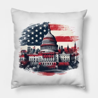 Washington DC Pillow