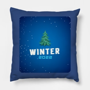 Winter T shirt (2022) Pillow