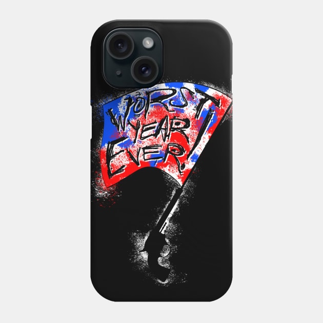 Pistol Flag Phone Case by Worst Year Ever