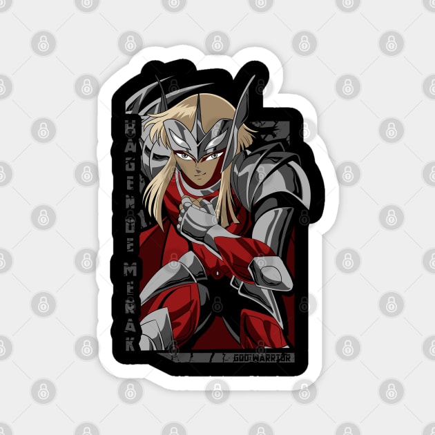Hagen of Merak Warrior - Saint Seiya Magnet by Otaku Vibes