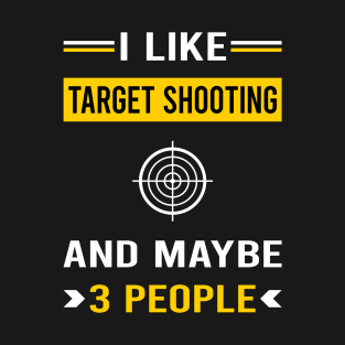 3 People Target Shooting T-Shirt