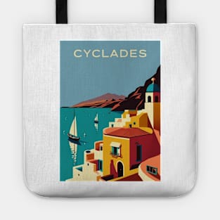 Cyclades Landscape Tote