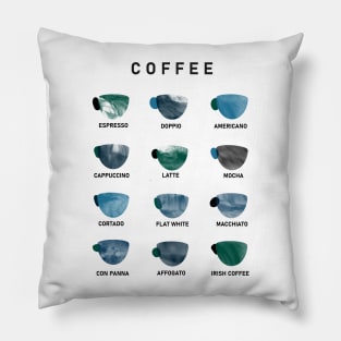 Espresso Chart Pillow