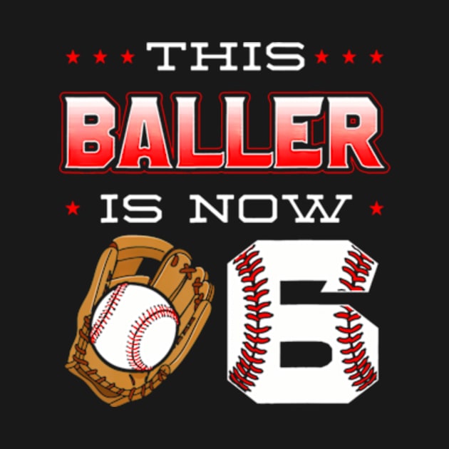 This Baller Is Now 6 Baseball Birthday Theme Party 6Th by Zoe Hill Autism