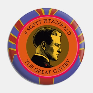 Francis Scott Fitzgerald - Emblem Pin