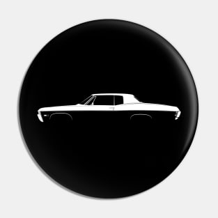 Chevrolet Impala SS (1968) Silhouette Pin