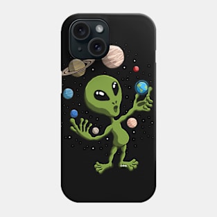 Alien found life Phone Case