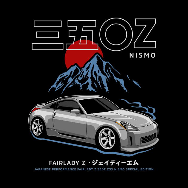 Nippon legend Fairlady 350Z by pujartwork