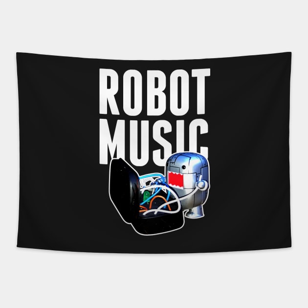 ROBOT MUSIC Tapestry by kingegorock