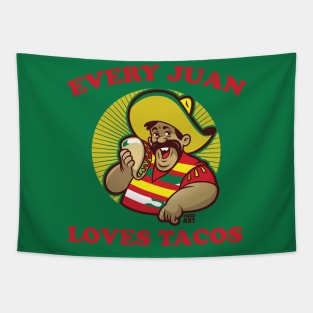 EVERY JUAN loves tacos Tapestry