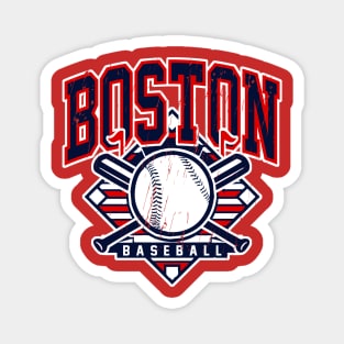 Vintage Boston Baseball Magnet