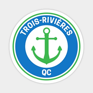 Vintage Trois-Rivières Quebec Magnet