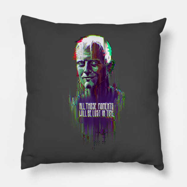 Rutger Hauer blade runner Pillow by Kotolevskiy