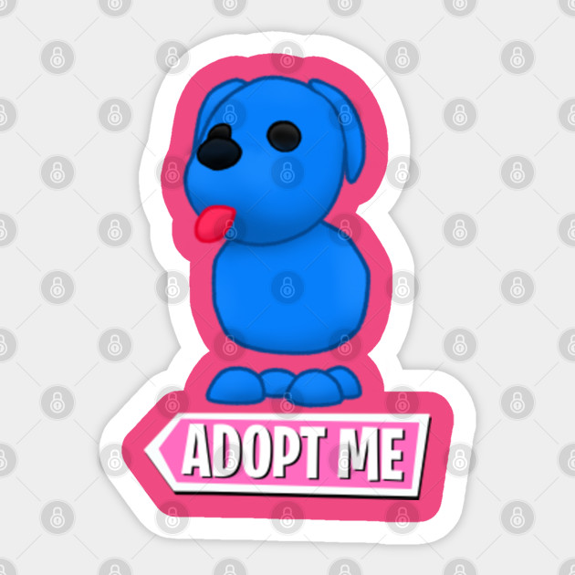 Adopt Me Pets Neon Blue Dog