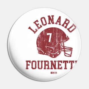 Leonard Fournette Tampa Bay Helmet Font Pin