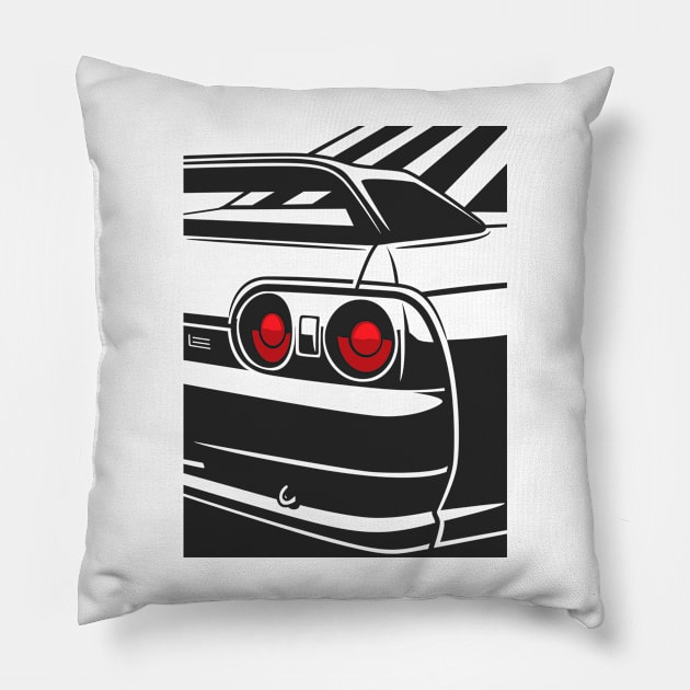 R32 GTR Pillow by Markaryan