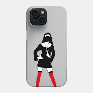 sexy nun halloween costume Phone Case