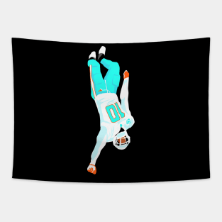 Tyreek Hill 10 - celebration miami dolphins Tapestry