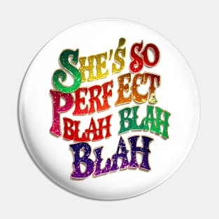 Funny saying Laufey | So perfect Blah blah Pin