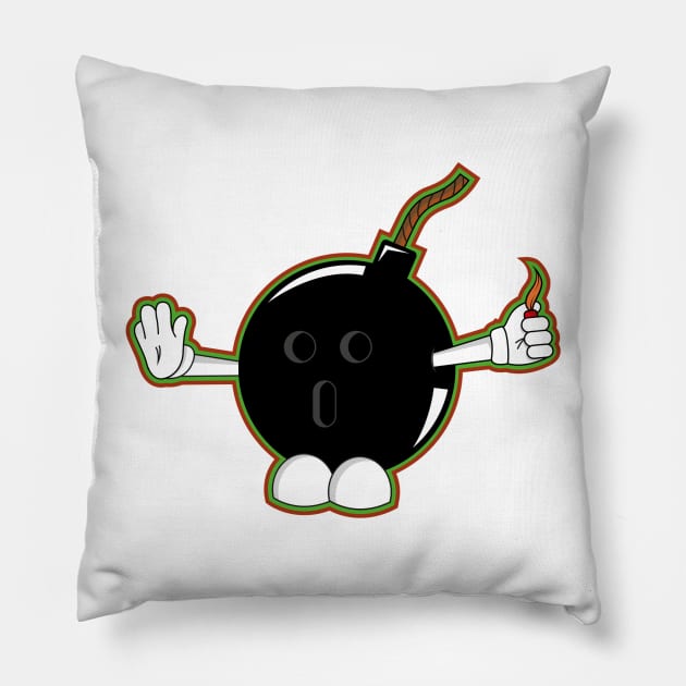 Bomb Pillow by Hillbillydesigns