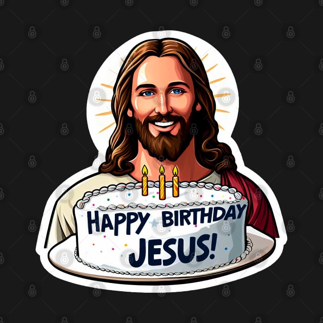 Happy Birthday Jesus by Plushism